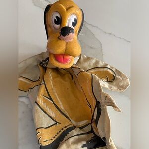Vintage Walt Disney Pluto Hand Puppet by Gund